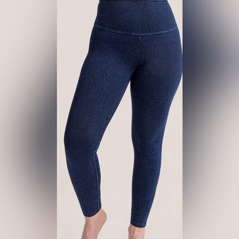 Shapermint Essentials High-Waisted Shaping Jeggings Blue XL NWT IN PACKAGE